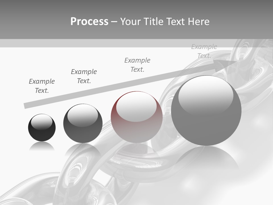 Metal Link Background PowerPoint Template