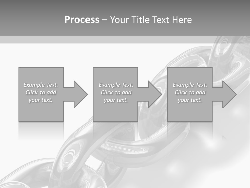 Metal Link Background PowerPoint Template