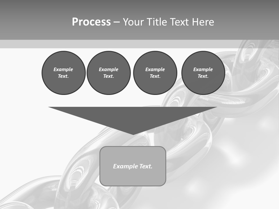 Metal Link Background PowerPoint Template
