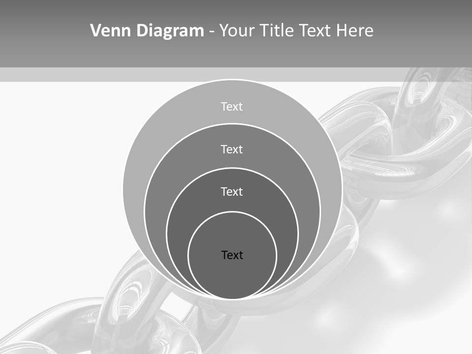 Metal Link Background PowerPoint Template