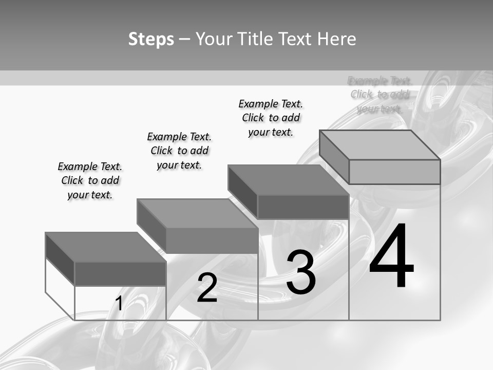Metal Link Background PowerPoint Template