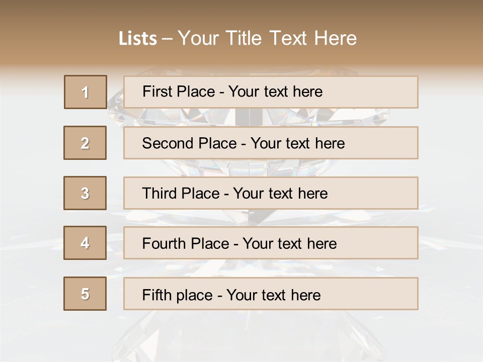 Elegance Beautiful Stone PowerPoint Template