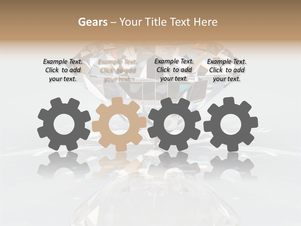 Elegance Beautiful Stone PowerPoint Template