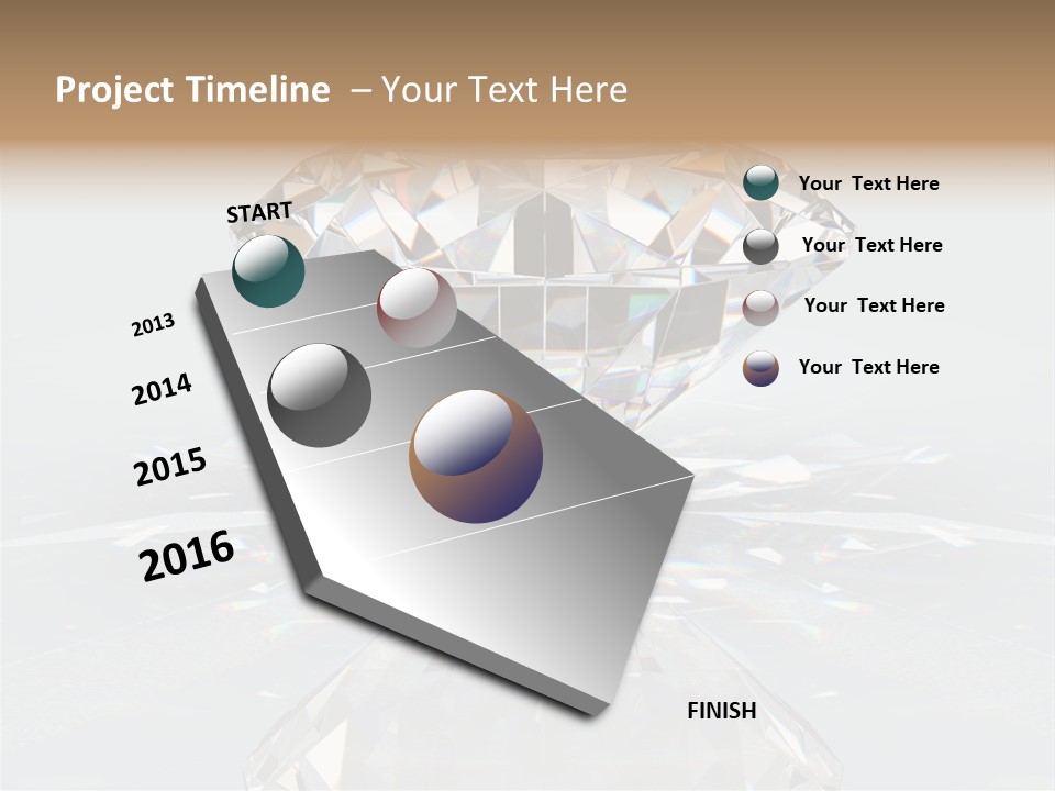 Elegance Beautiful Stone PowerPoint Template