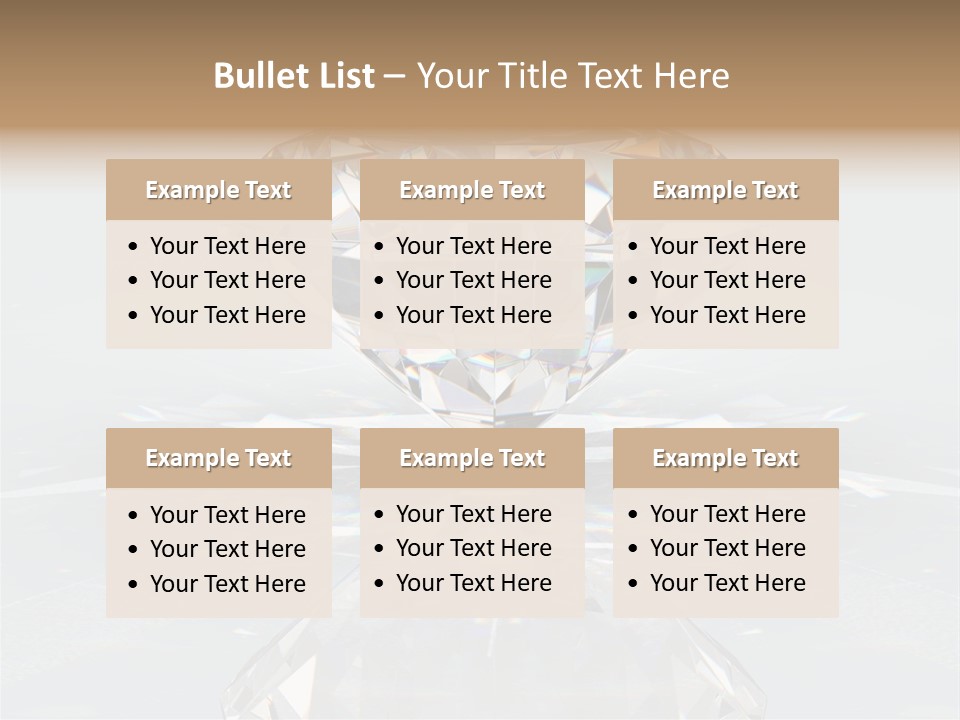 Elegance Beautiful Stone PowerPoint Template