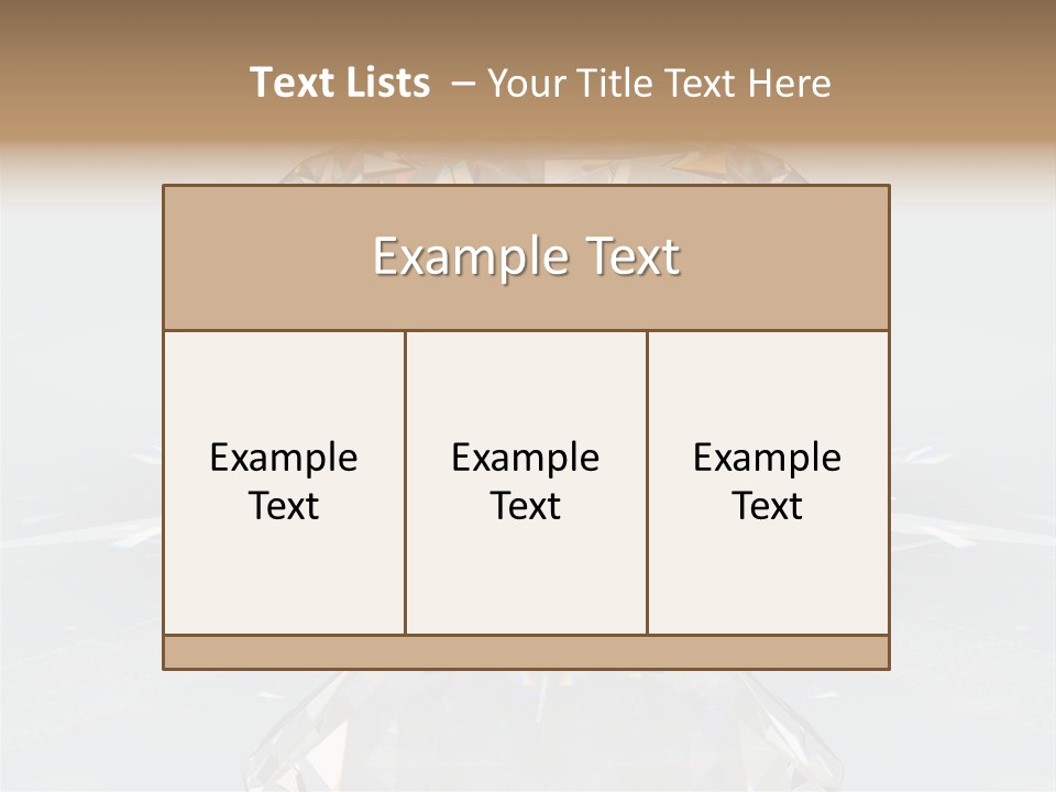 Elegance Beautiful Stone PowerPoint Template