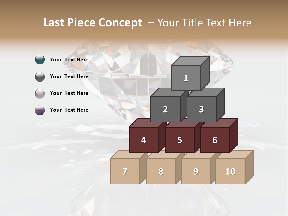 Elegance Beautiful Stone PowerPoint Template