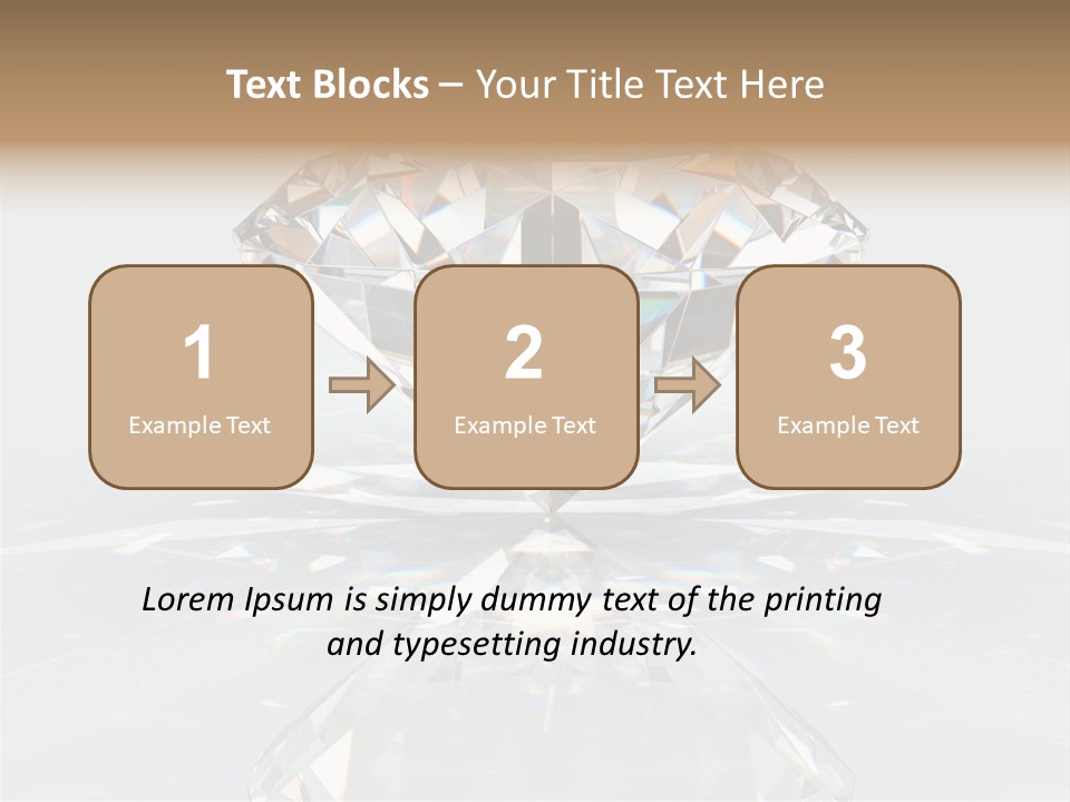 Elegance Beautiful Stone PowerPoint Template