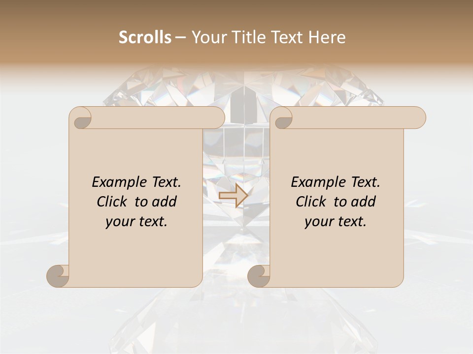 Elegance Beautiful Stone PowerPoint Template