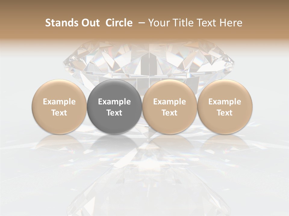 Elegance Beautiful Stone PowerPoint Template