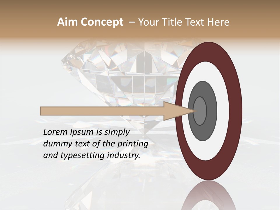 Elegance Beautiful Stone PowerPoint Template