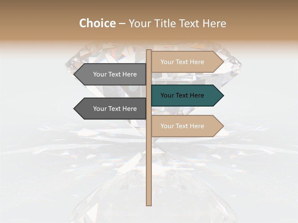 Elegance Beautiful Stone PowerPoint Template