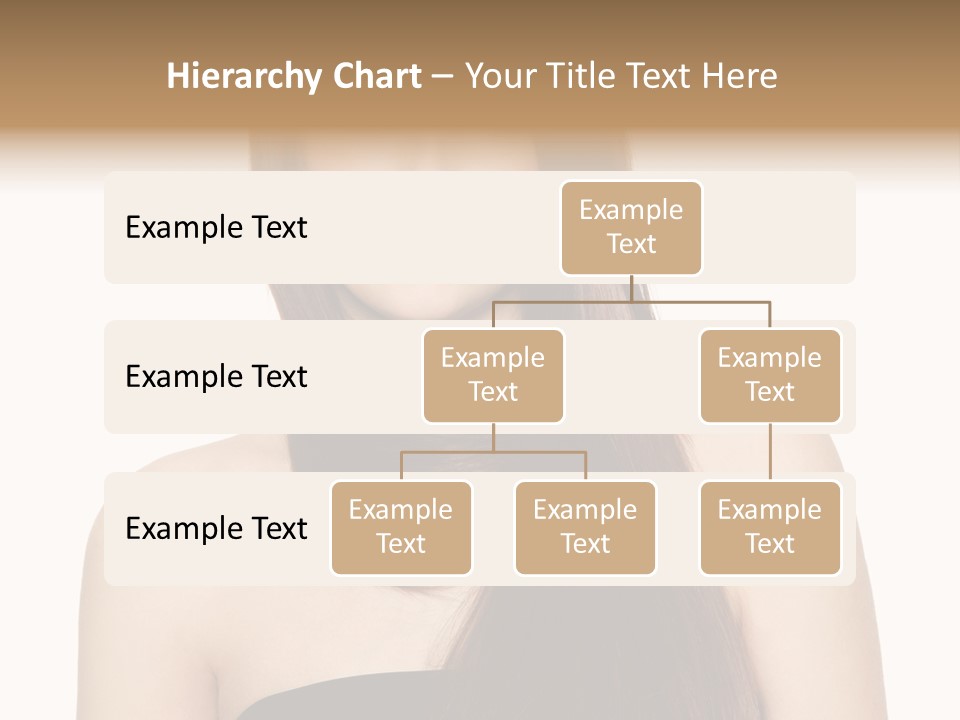 Woman Isolated Cute PowerPoint Template