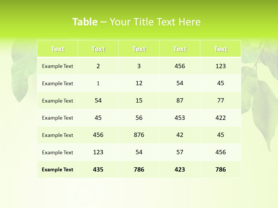 Design White Beauty PowerPoint Template