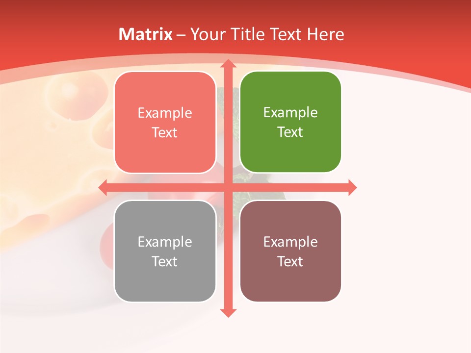 Milk Dairy Food PowerPoint Template