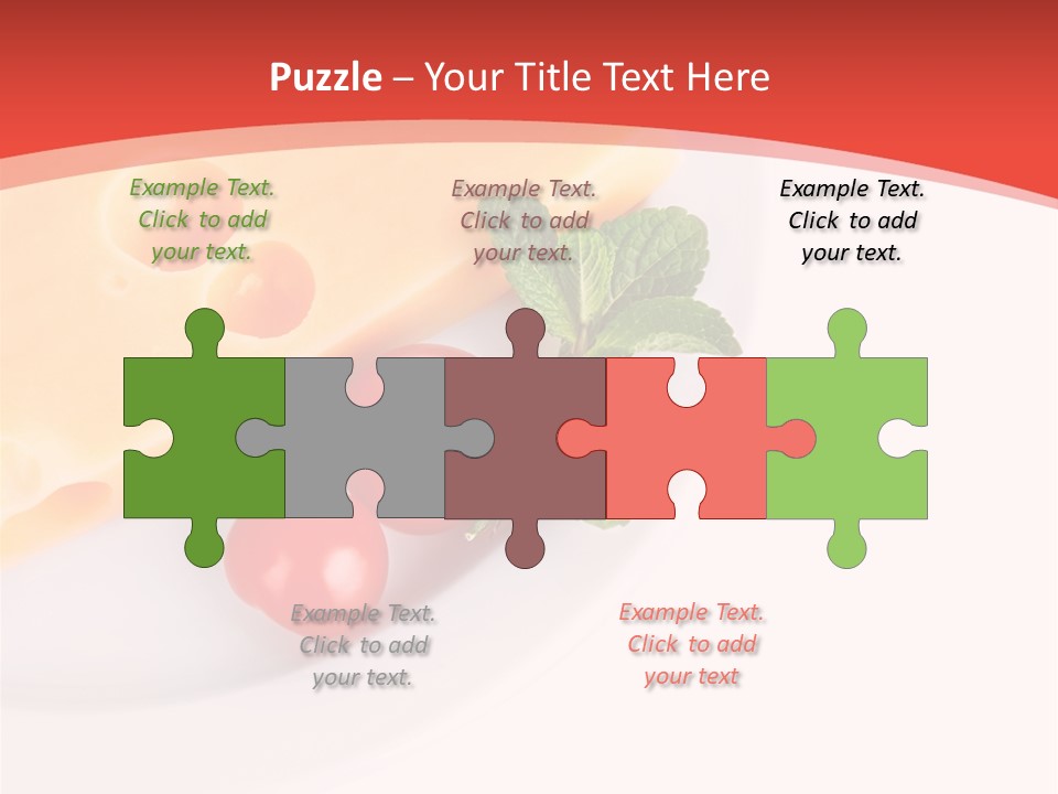 Milk Dairy Food PowerPoint Template