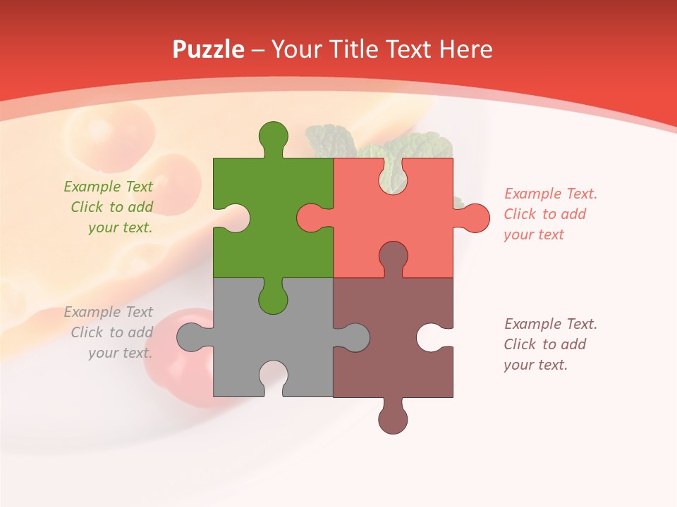 Milk Dairy Food PowerPoint Template