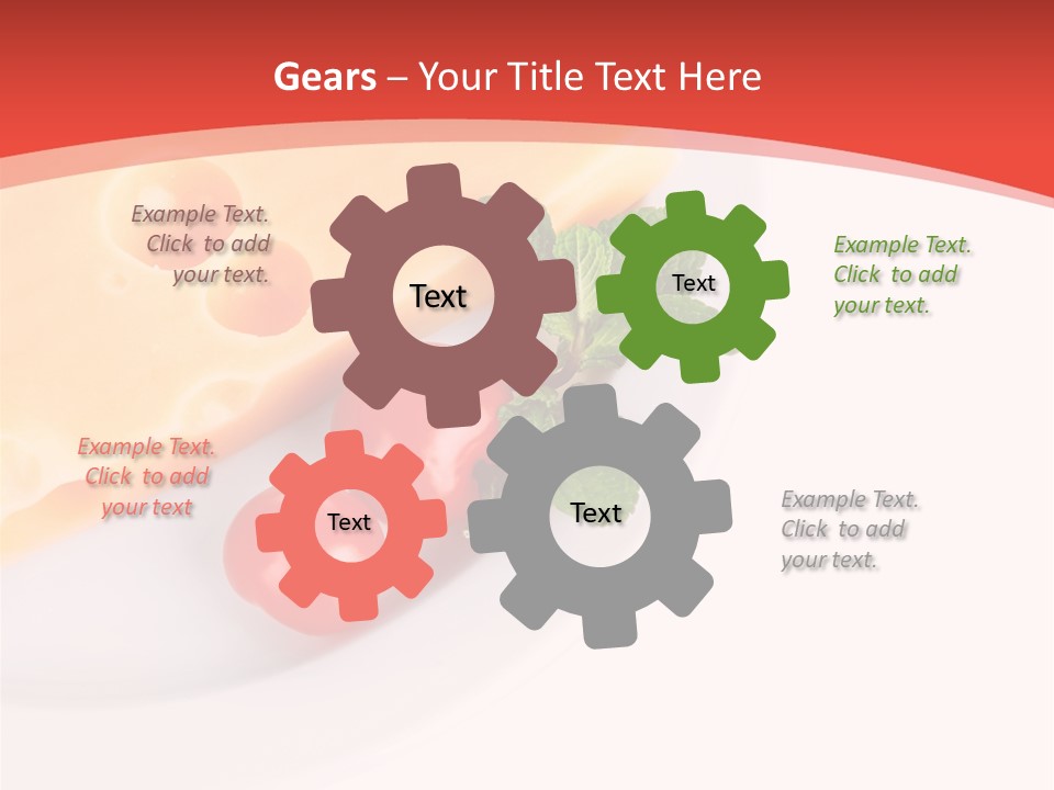 Milk Dairy Food PowerPoint Template