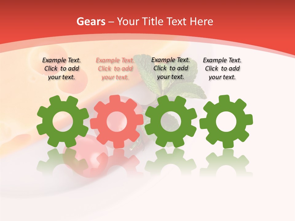 Milk Dairy Food PowerPoint Template