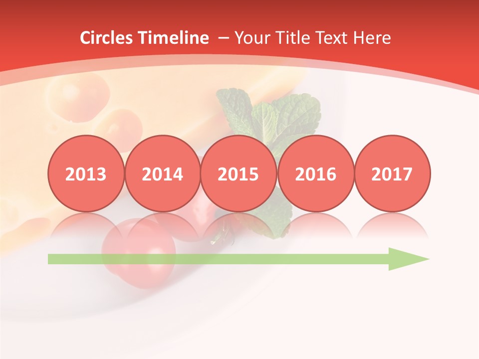 Milk Dairy Food PowerPoint Template