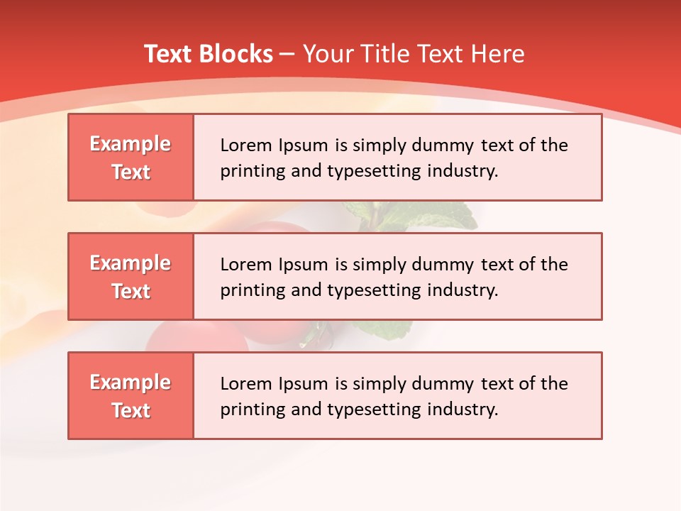 Milk Dairy Food PowerPoint Template