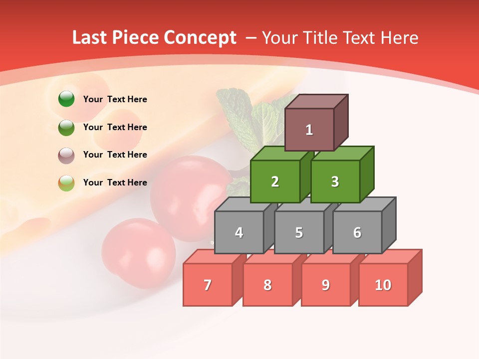 Milk Dairy Food PowerPoint Template