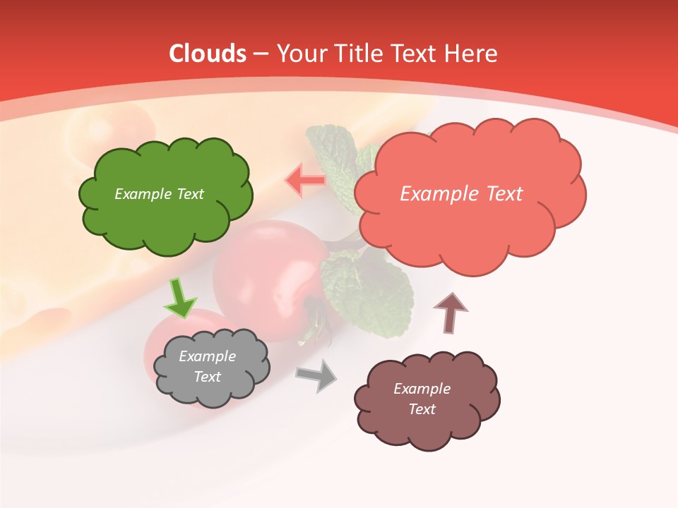 Milk Dairy Food PowerPoint Template