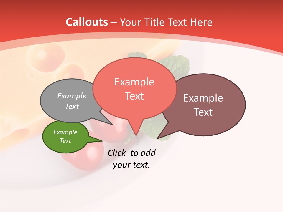 Milk Dairy Food PowerPoint Template