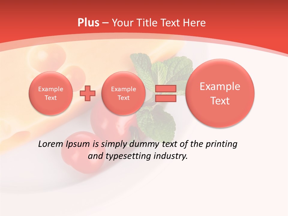 Milk Dairy Food PowerPoint Template