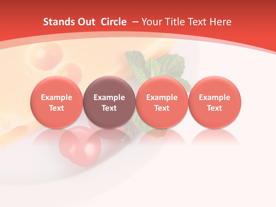 Milk Dairy Food PowerPoint Template