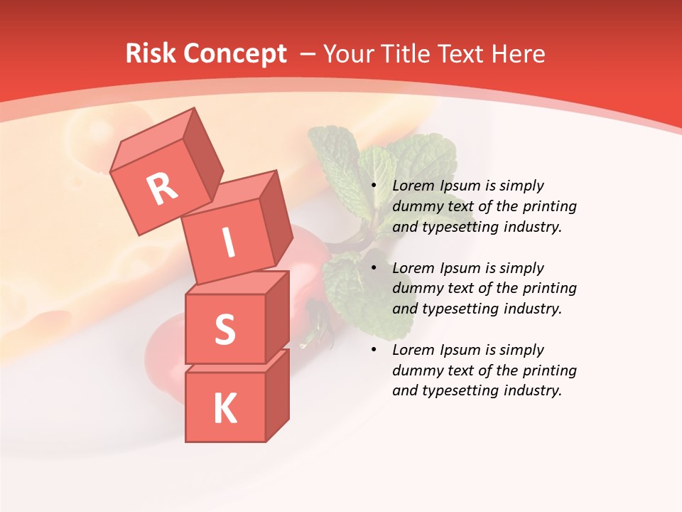 Milk Dairy Food PowerPoint Template