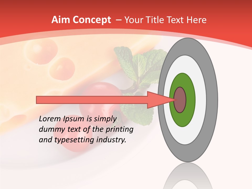 Milk Dairy Food PowerPoint Template