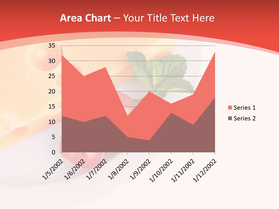 Milk Dairy Food PowerPoint Template