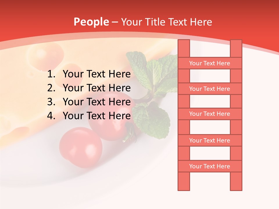 Milk Dairy Food PowerPoint Template