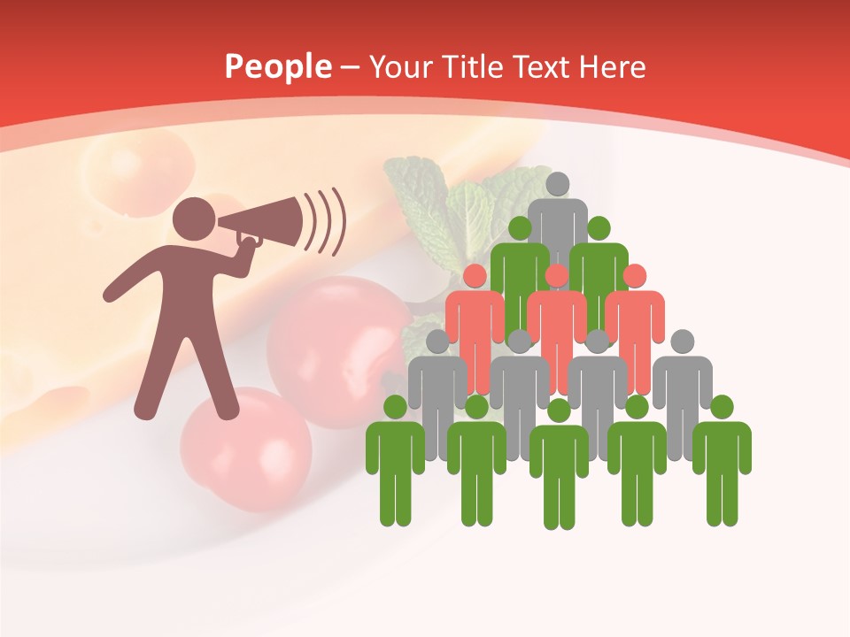 Milk Dairy Food PowerPoint Template