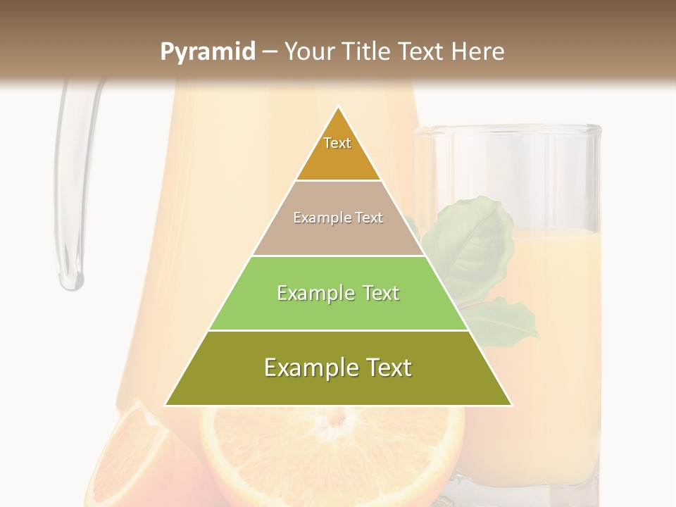 Glass Isolated Tropical PowerPoint Template