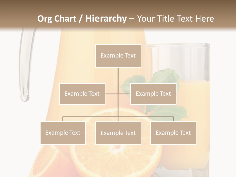 Glass Isolated Tropical PowerPoint Template