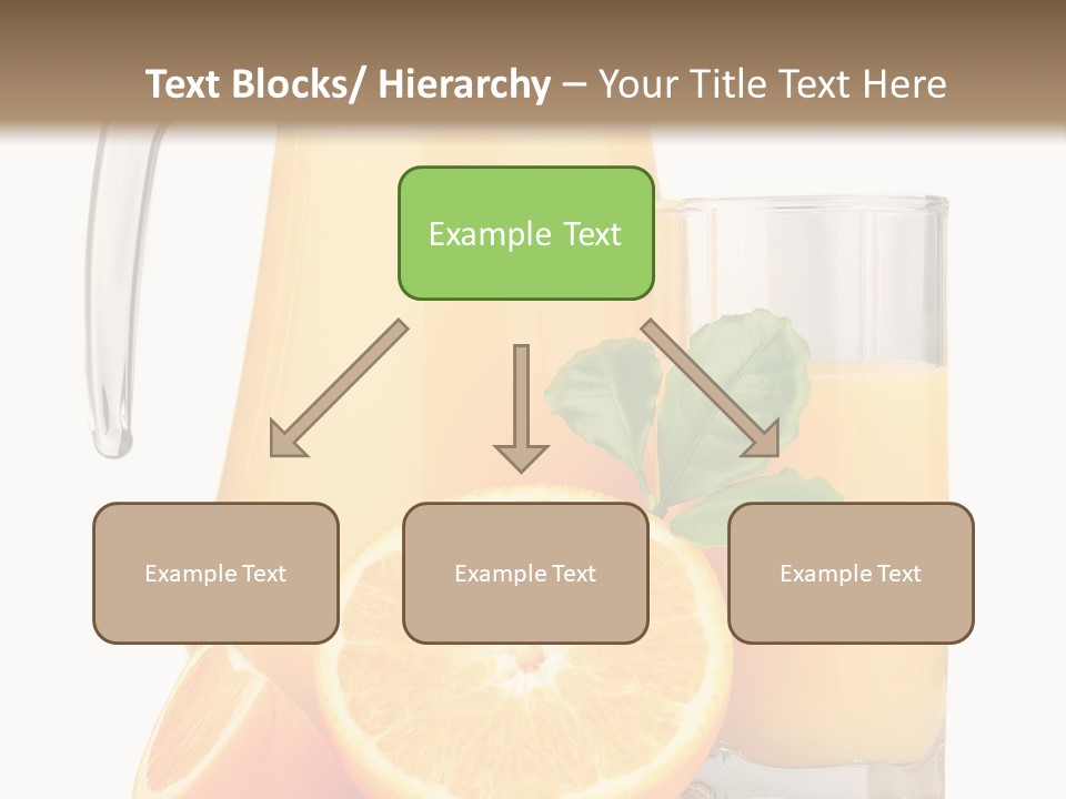 Glass Isolated Tropical PowerPoint Template