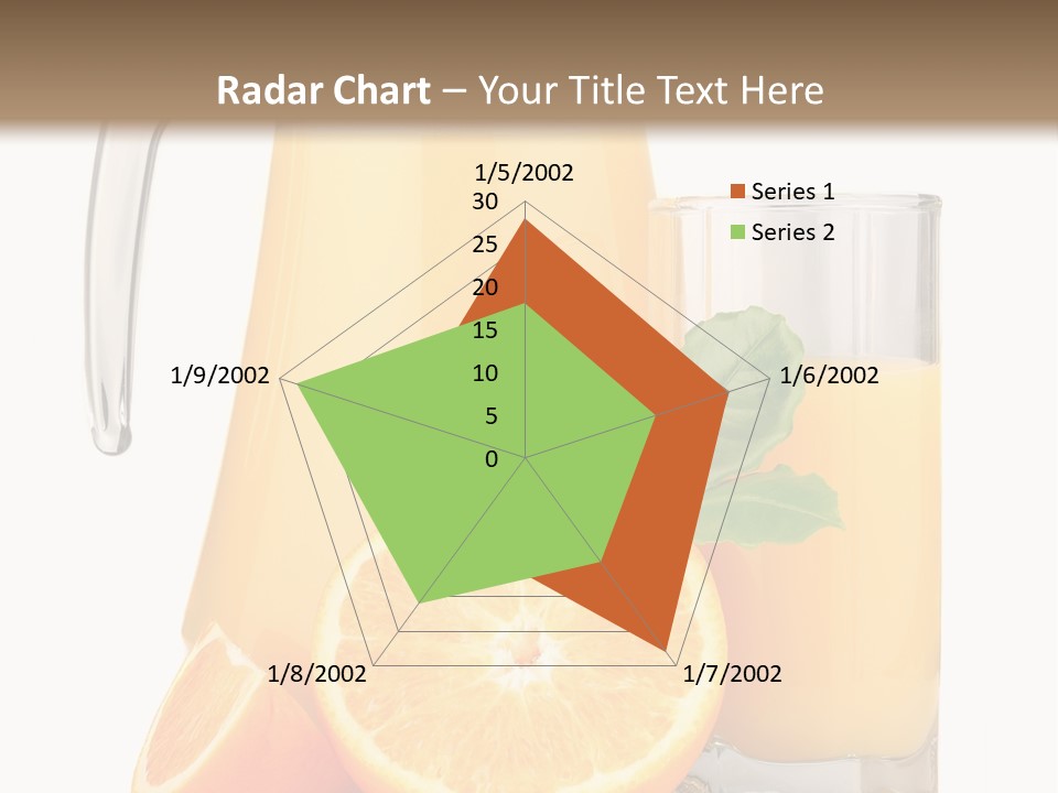 Glass Isolated Tropical PowerPoint Template