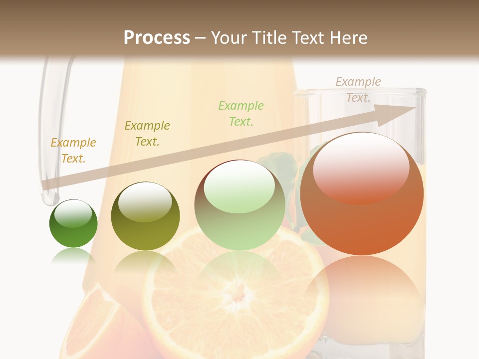 Glass Isolated Tropical PowerPoint Template