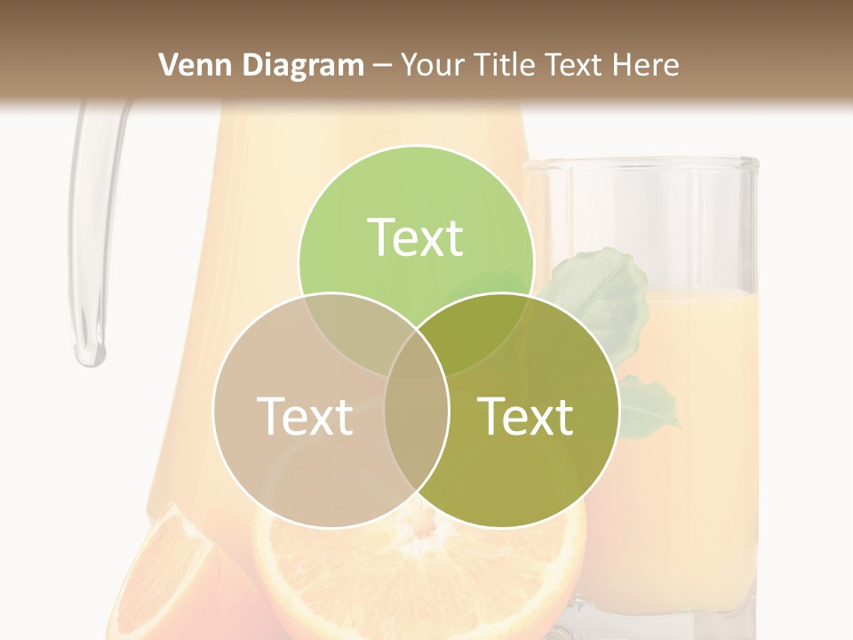 Glass Isolated Tropical PowerPoint Template