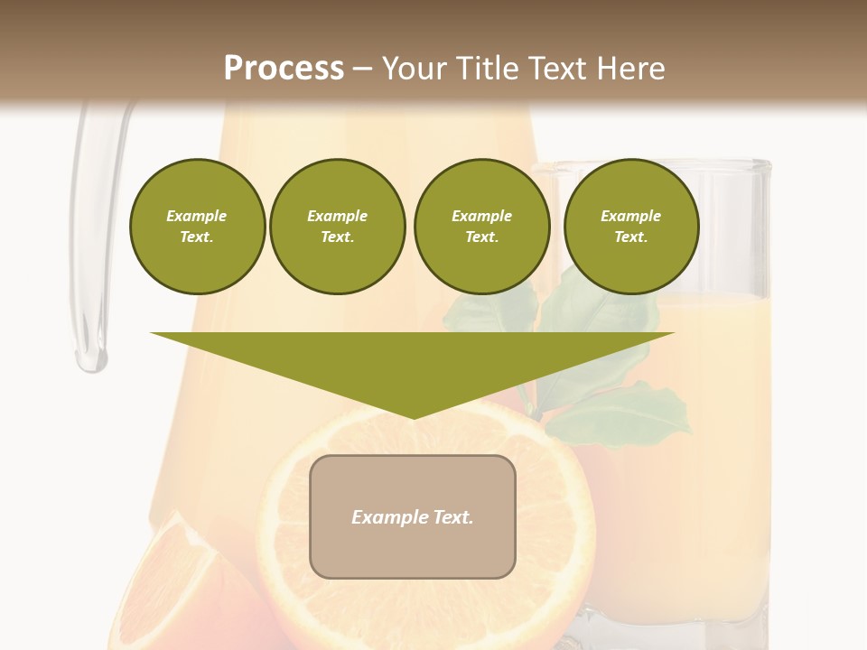 Glass Isolated Tropical PowerPoint Template