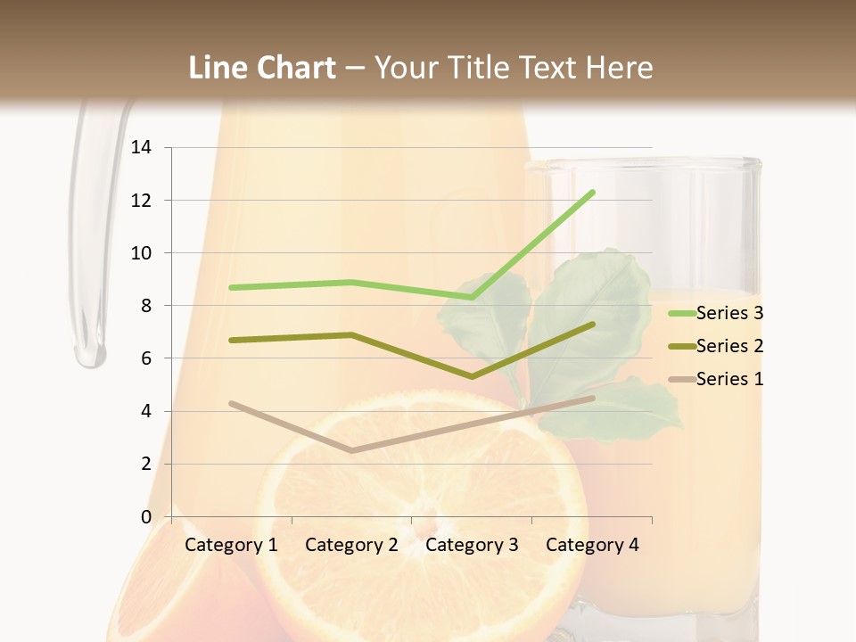 Glass Isolated Tropical PowerPoint Template