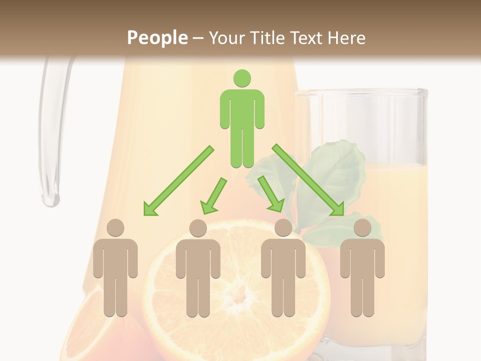 Glass Isolated Tropical PowerPoint Template