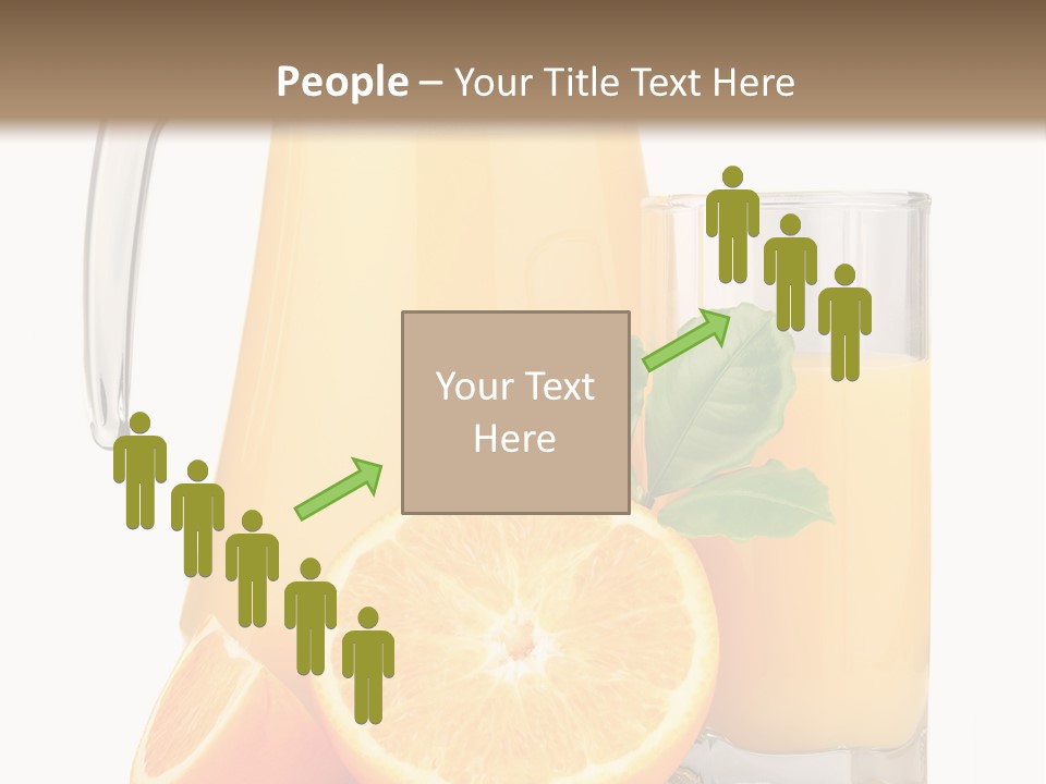 Glass Isolated Tropical PowerPoint Template