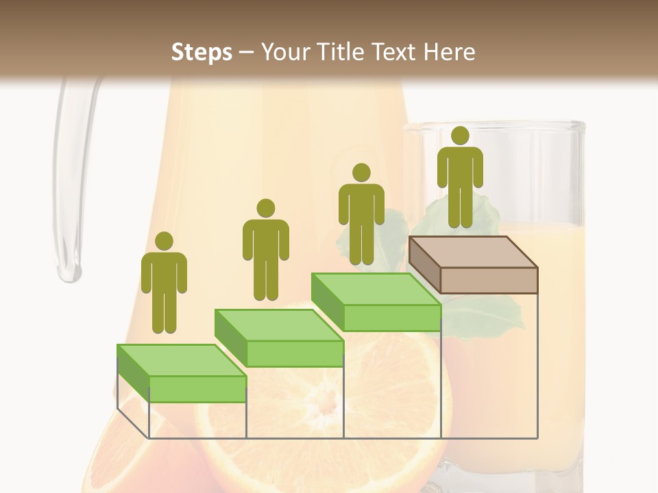 Glass Isolated Tropical PowerPoint Template