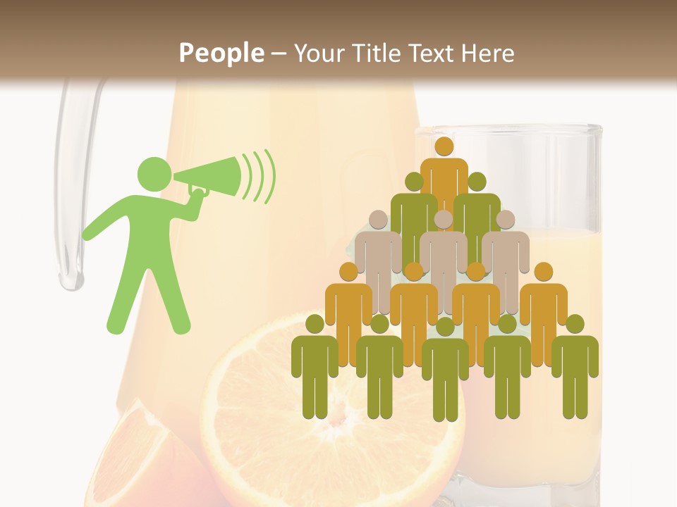 Glass Isolated Tropical PowerPoint Template