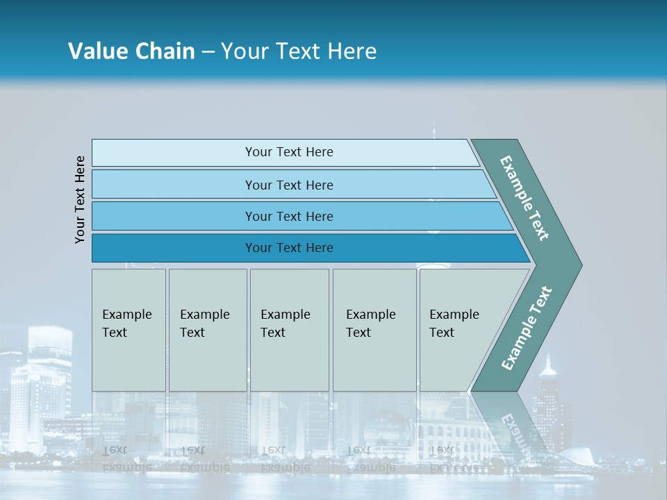 Architecture Business Skyline PowerPoint Template