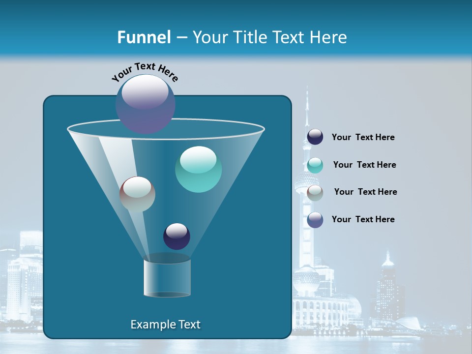 Architecture Business Skyline PowerPoint Template
