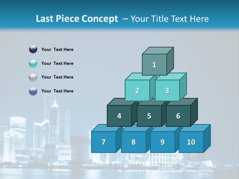 Architecture Business Skyline PowerPoint Template